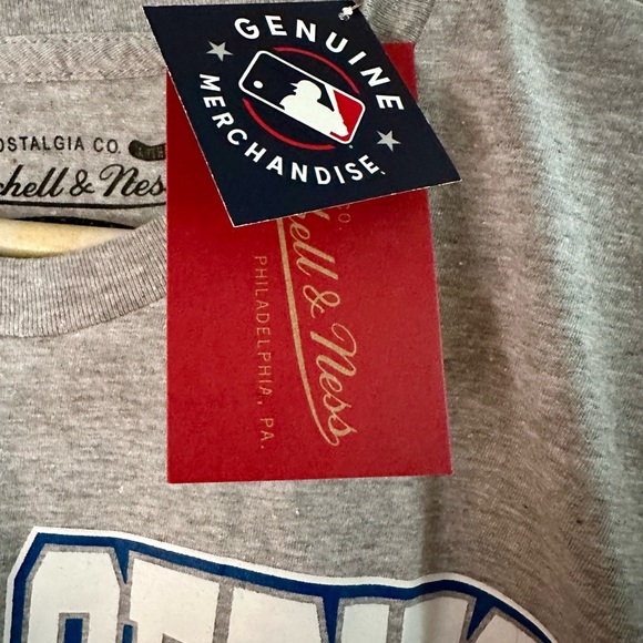Mitchell & Ness Gray World Series Champions Tee - Picture 5 of 6